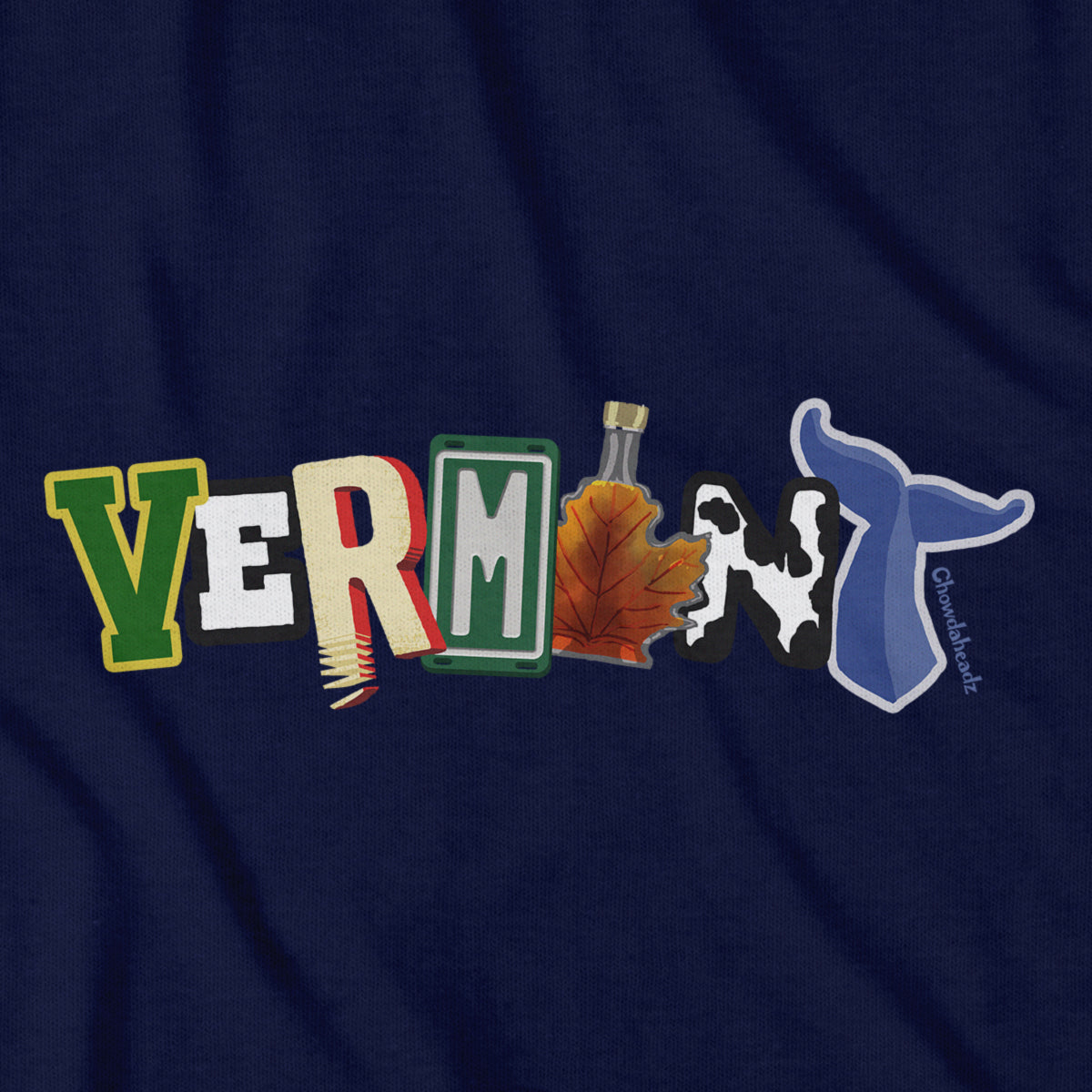 Vermont State Pride T-Shirt - Chowdaheadz