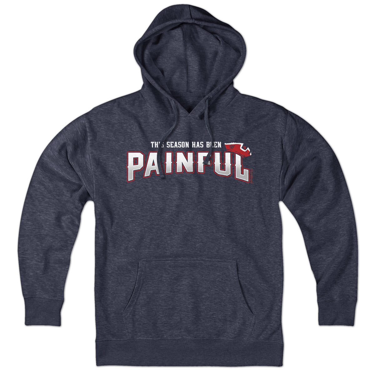 Painful Season New England Football Hoodie - Chowdaheadz