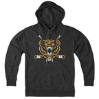 Neon Boston Hockey Bear Hoodie