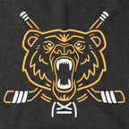 Neon Boston Hockey Bear Hoodie - Chowdaheadz