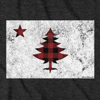 Buffalo Plaid Maine Flag T-Shirt - Chowdaheadz
