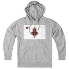 Buffalo Plaid Maine Flag Hoodie - Chowdaheadz