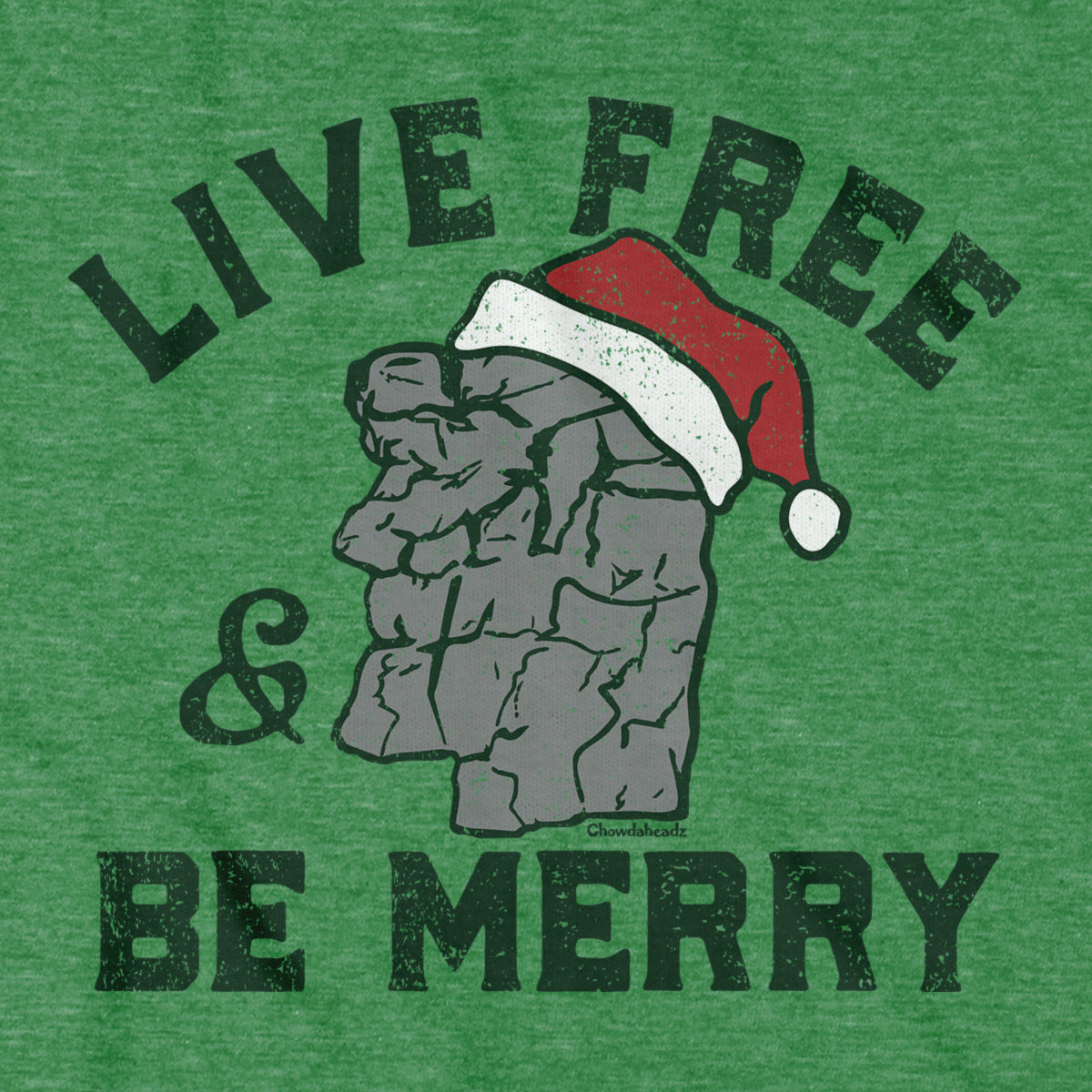 Live Free & Be Merry Old Man T-Shirt - Chowdaheadz