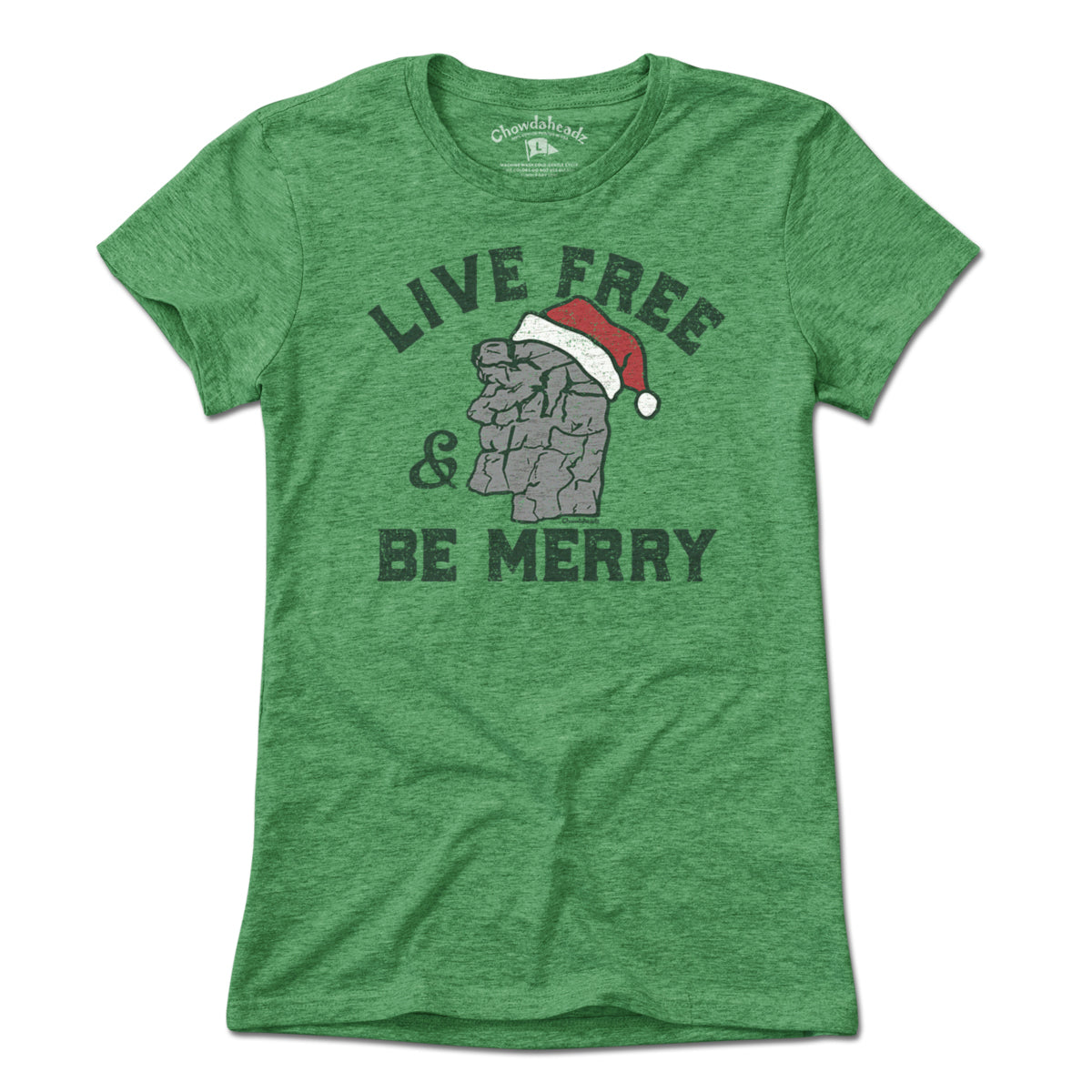 Live Free & Be Merry Old Man T-Shirt - Chowdaheadz