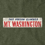 This Person Climbed Mt. Washington Hoodie - Chowdaheadz