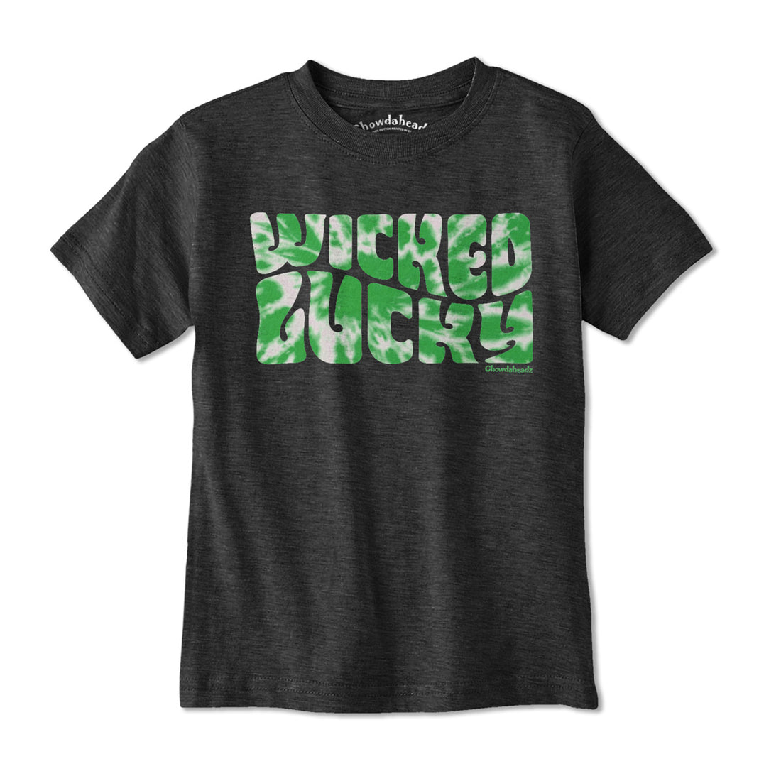 Wicked Lucky Tie Dye Youth T-Shirt - Chowdaheadz