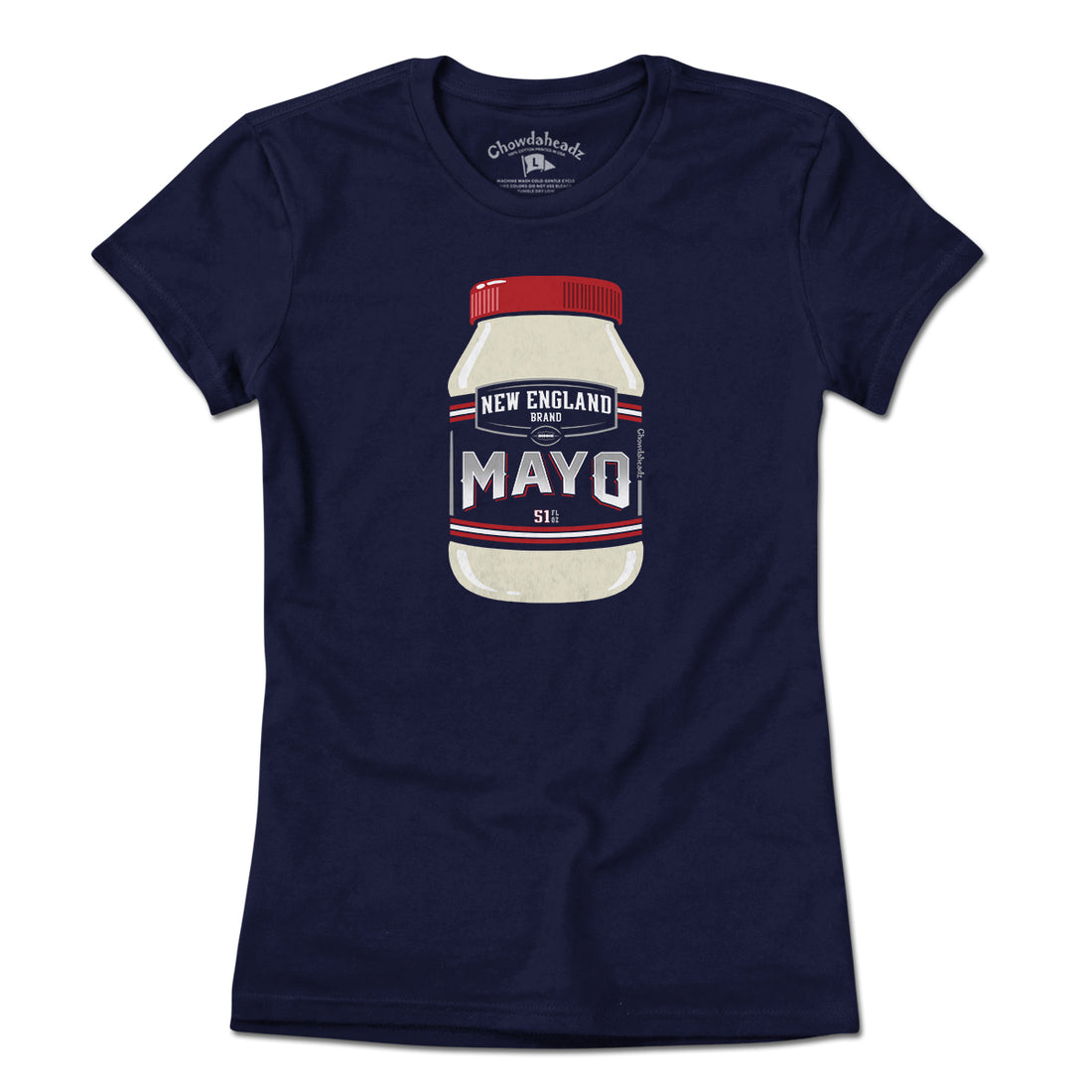 New England Mayo T-Shirt - Chowdaheadz