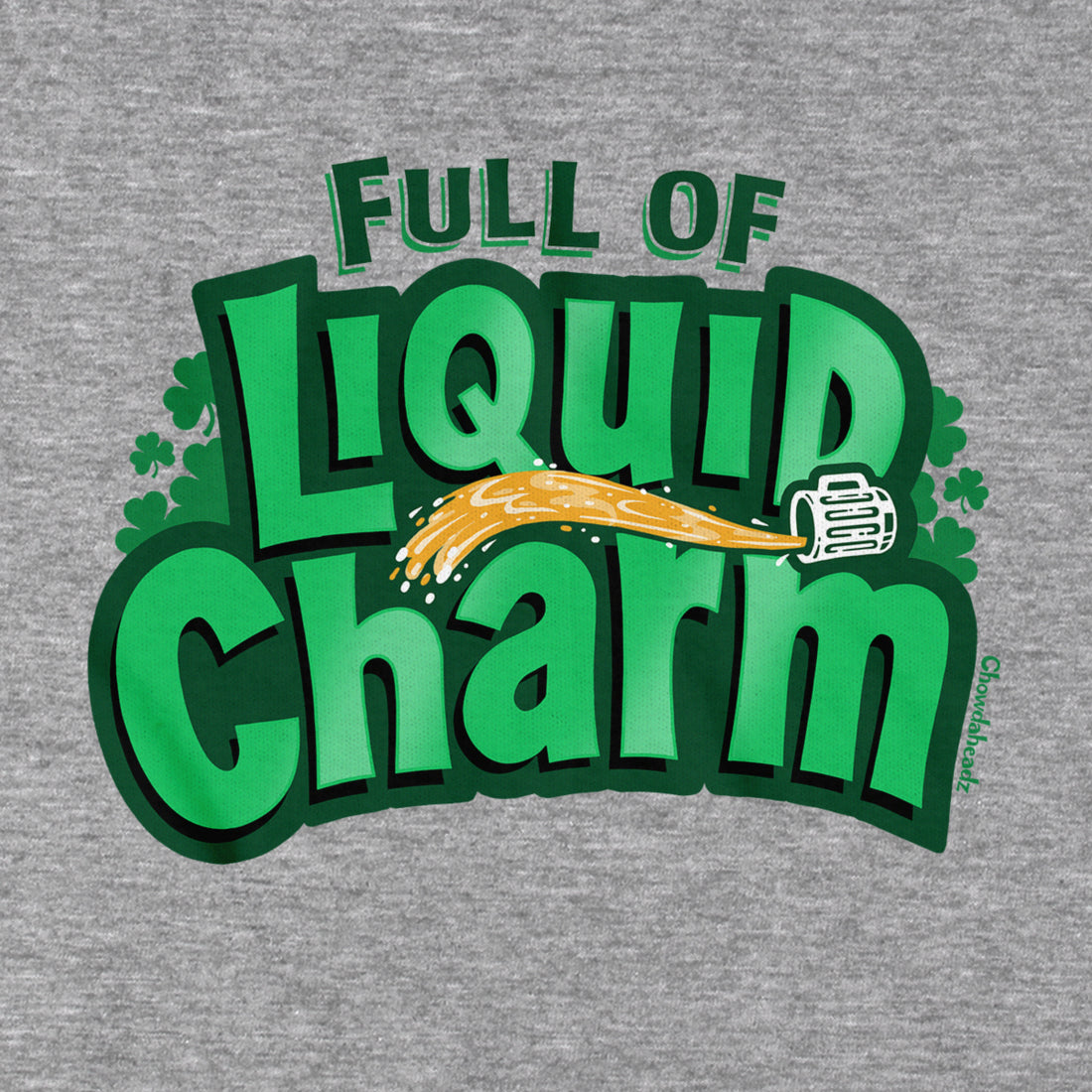 Full Of Liquid Charm T-Shirt - Chowdaheadz