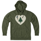 Vintage Maine Heart Hoodie - Chowdaheadz