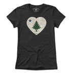 Vintage Maine Heart T-Shirt - Chowdaheadz