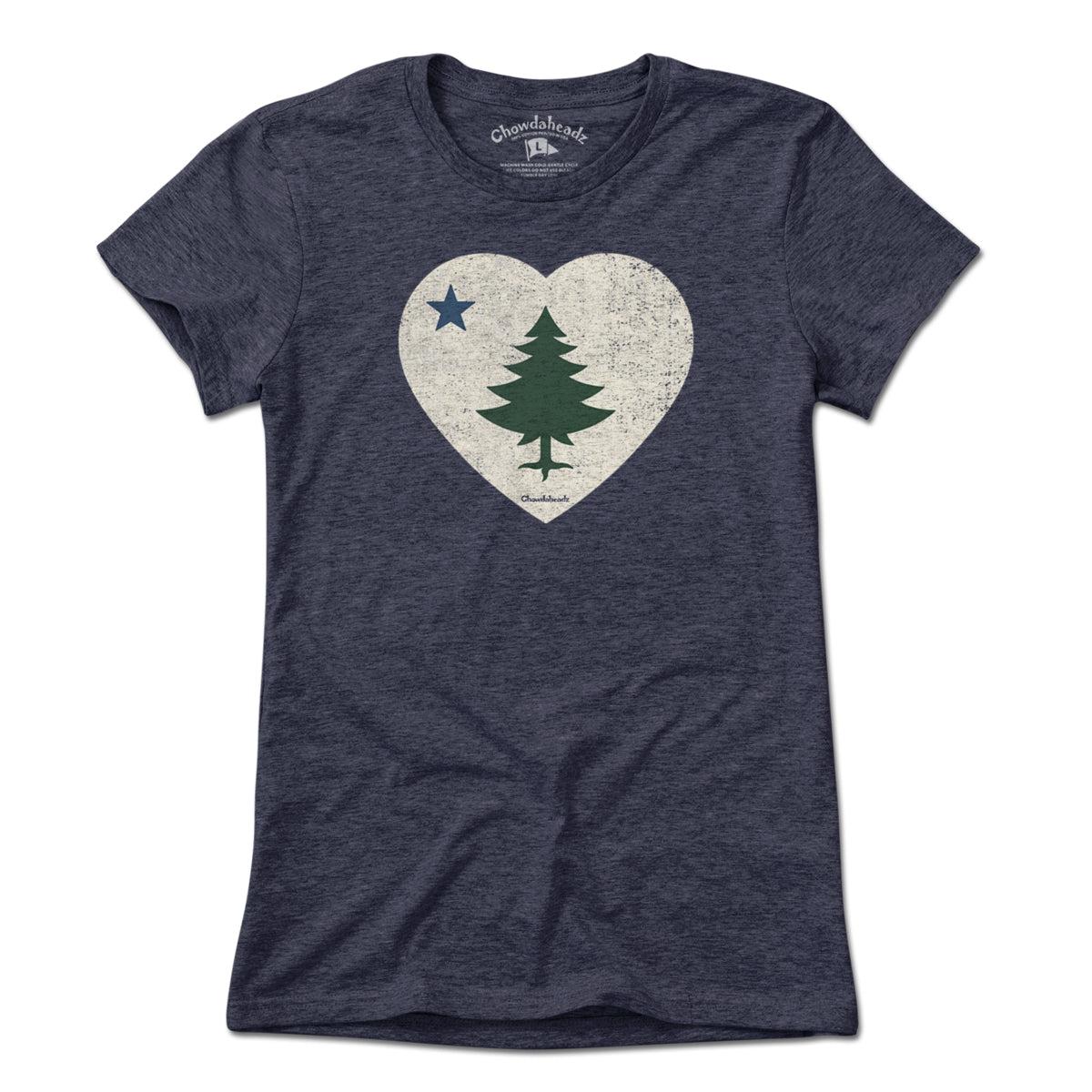 Vintage Maine Heart T-Shirt - Chowdaheadz