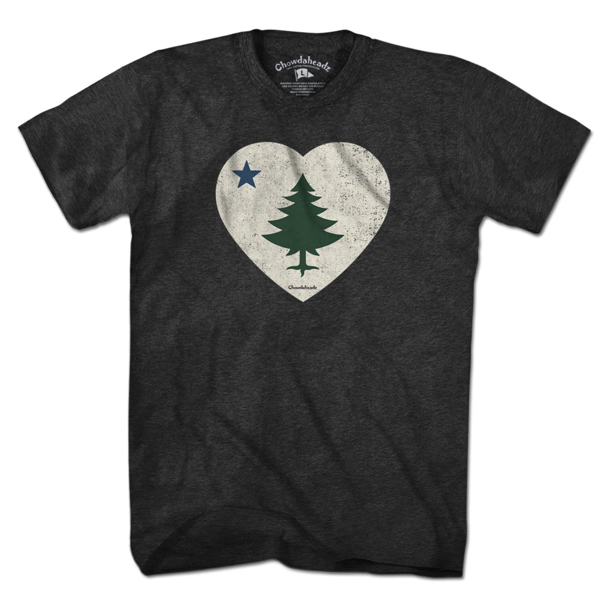 Vintage Maine Heart T-Shirt - Chowdaheadz
