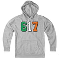 Boston 617 Irish Flag Hoodie - Chowdaheadz