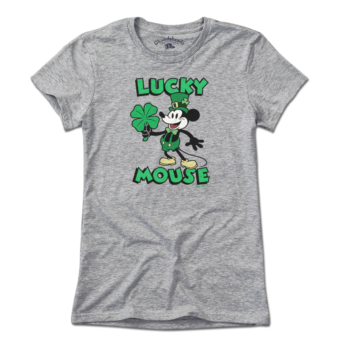 Lucky Mouse T-Shirt - Chowdaheadz