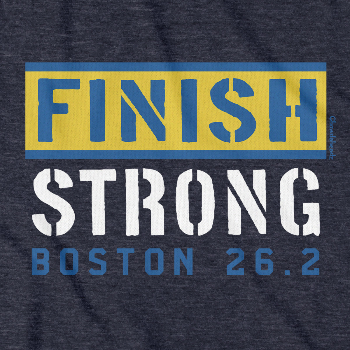 Finish Strong Boston 26.2 Hoodie - Chowdaheadz