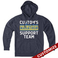 Custom Name's Marathon Support Team Hoodie - Chowdaheadz