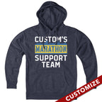 Custom Name's Marathon Support Team Hoodie - Chowdaheadz