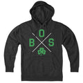 BOS Shamrock Crossed Out Hoodie - Chowdaheadz
