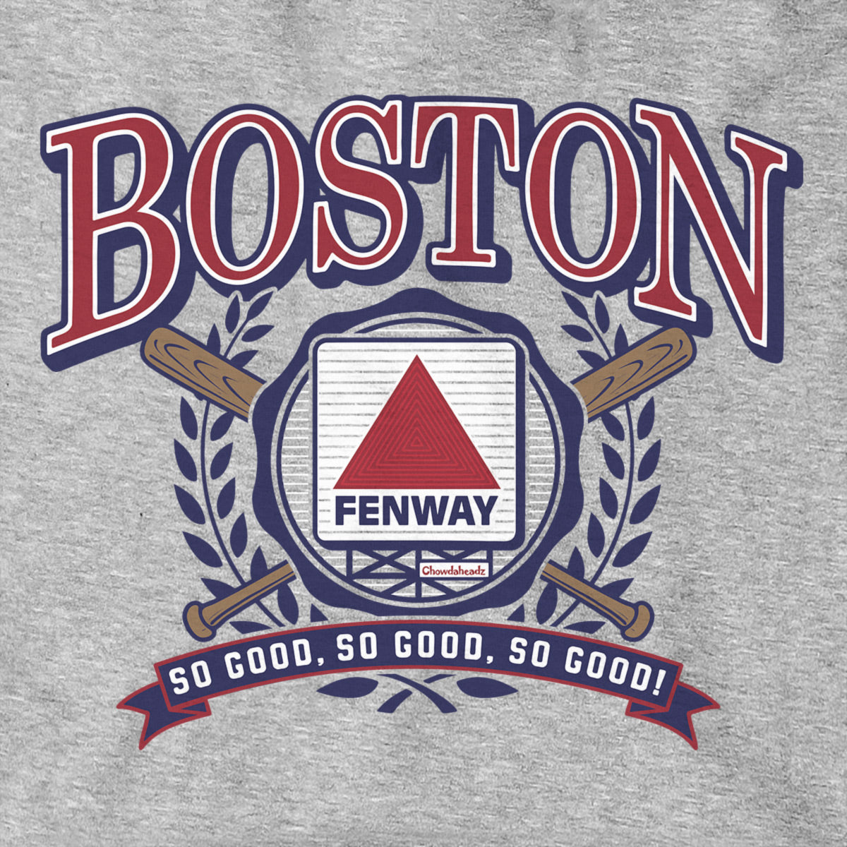 Boston Baseball Undergrad Hoodie - Chowdaheadz