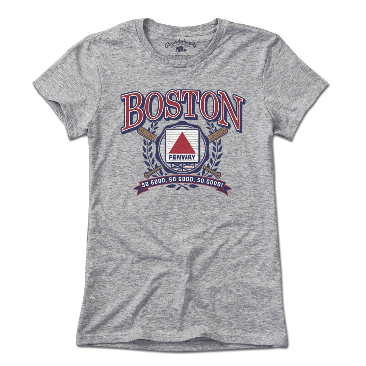 Boston Baseball Undergrad T-Shirt - Chowdaheadz