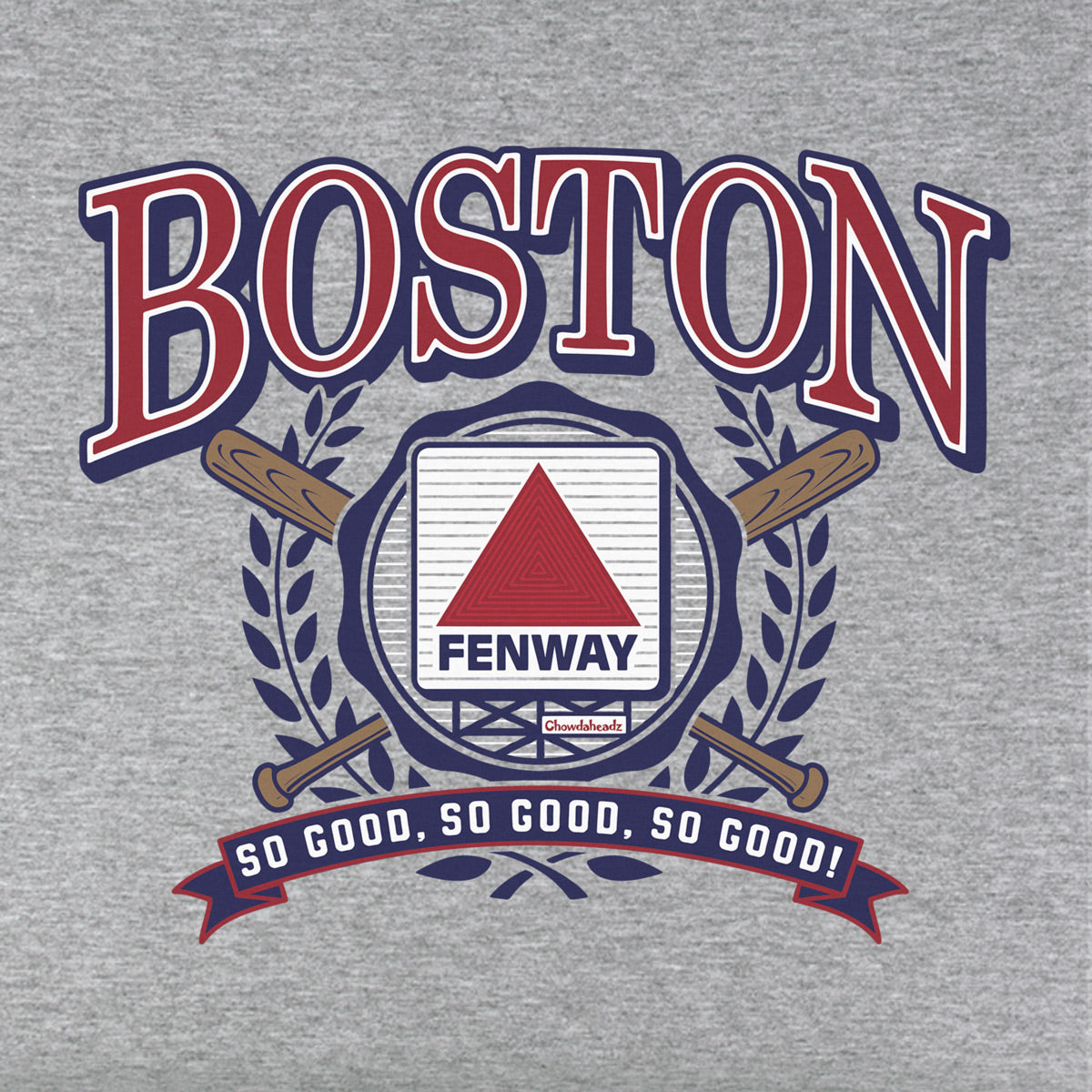 Boston Baseball Undergrad Youth T-shirt - Chowdaheadz