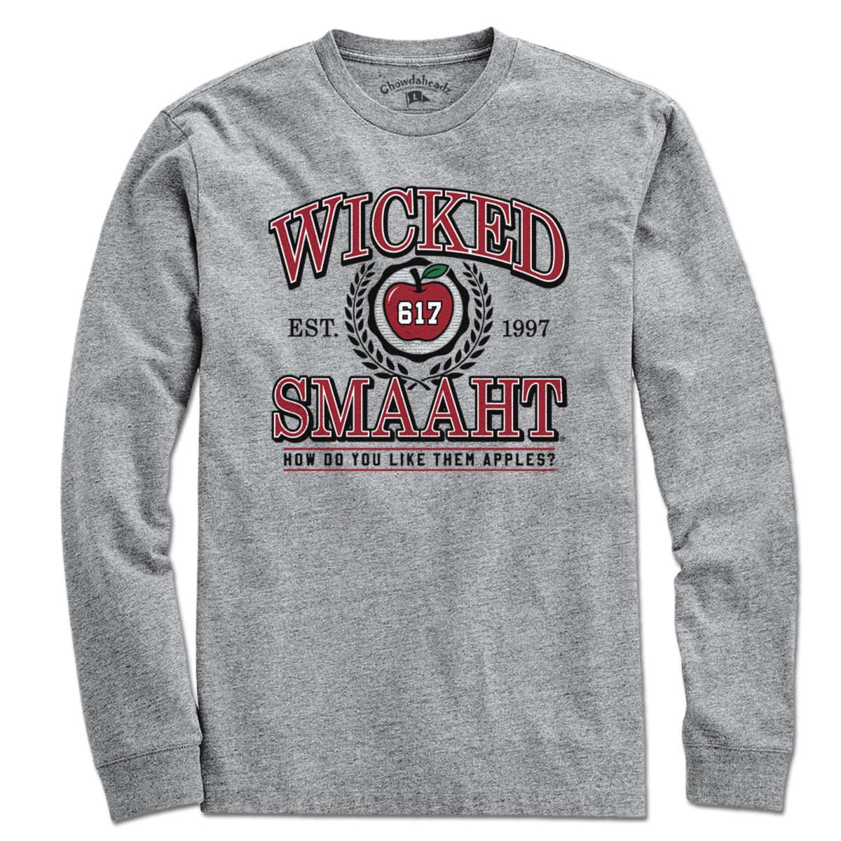 Wicked Smaaht Undergrad T-Shirt - Chowdaheadz