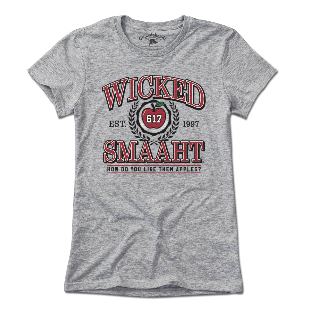 Wicked Smaaht Undergrad T-Shirt - Chowdaheadz