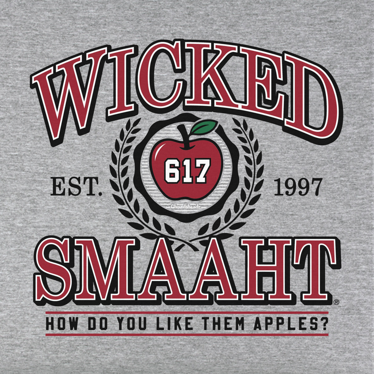 Wicked Smaaht Undergrad Youth T-shirt - Chowdaheadz