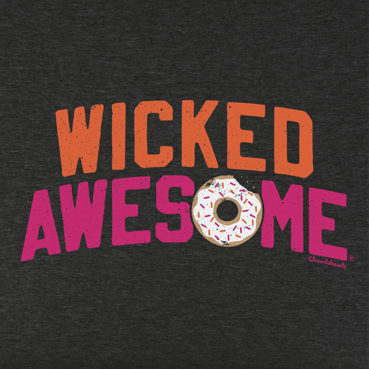 Wicked Awesome Donut Youth Hoodie - Chowdaheadz