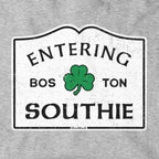 Entering Southie Sign Hoodie