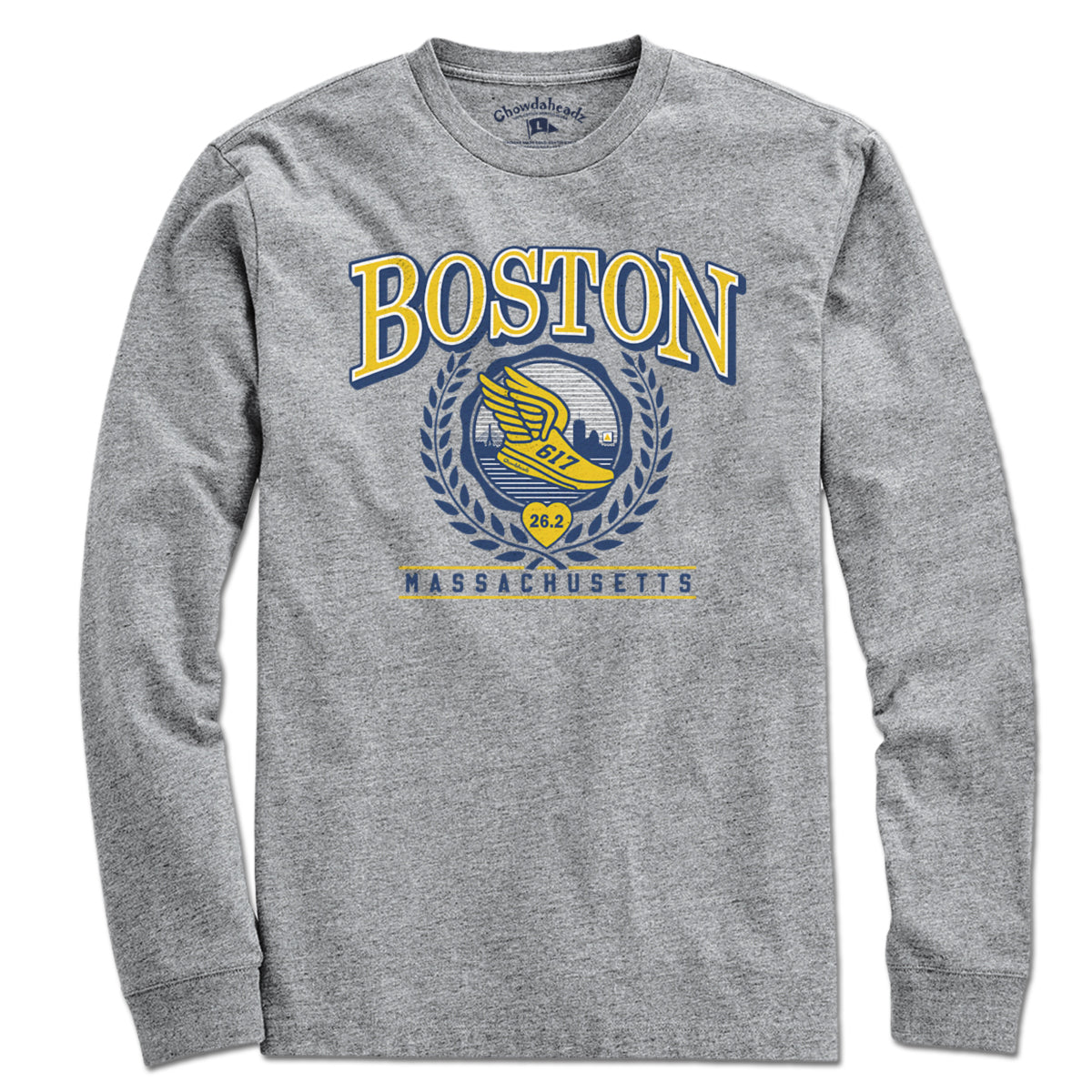 Boston Running Undergrad T-Shirt - Chowdaheadz