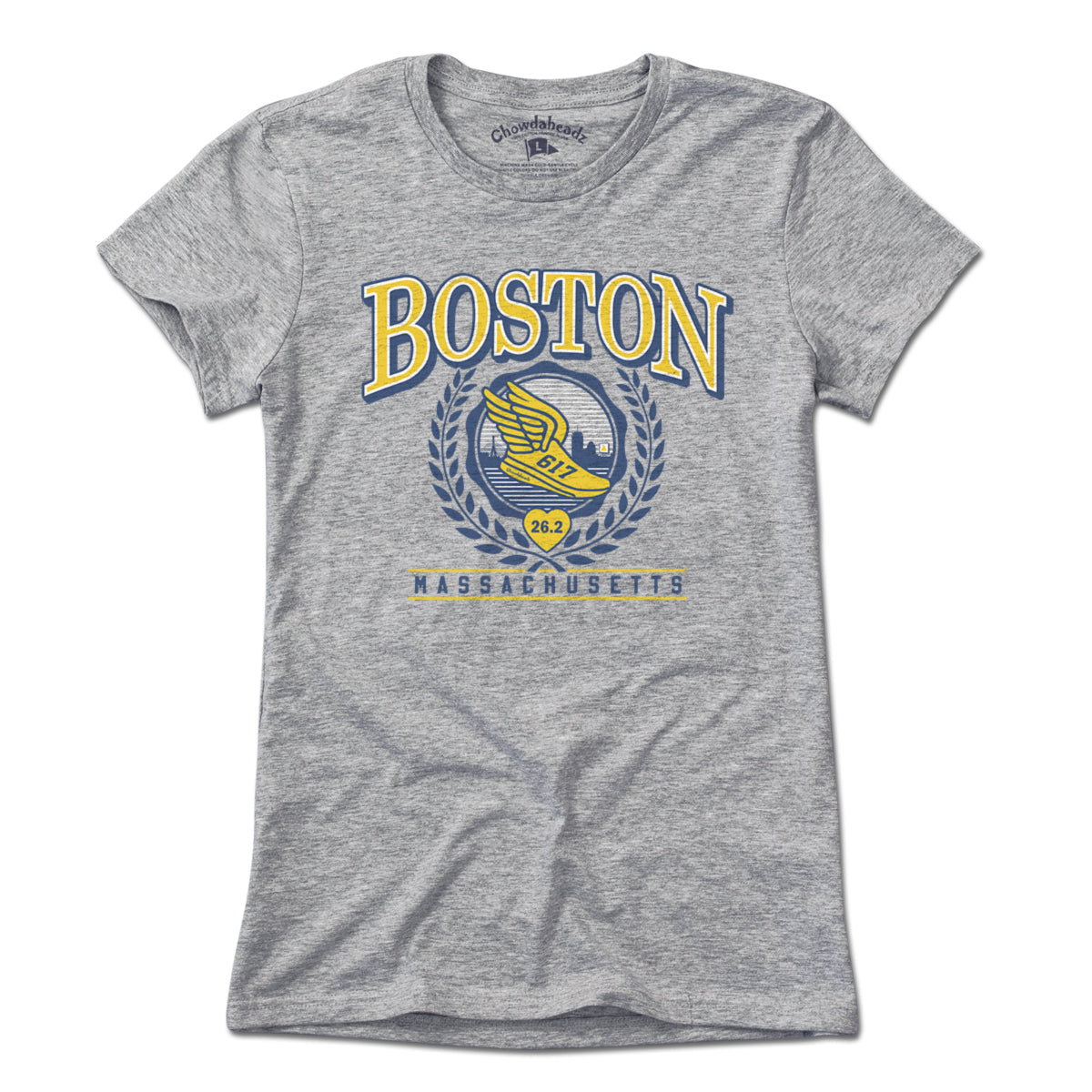 Boston Running Undergrad T-Shirt - Chowdaheadz