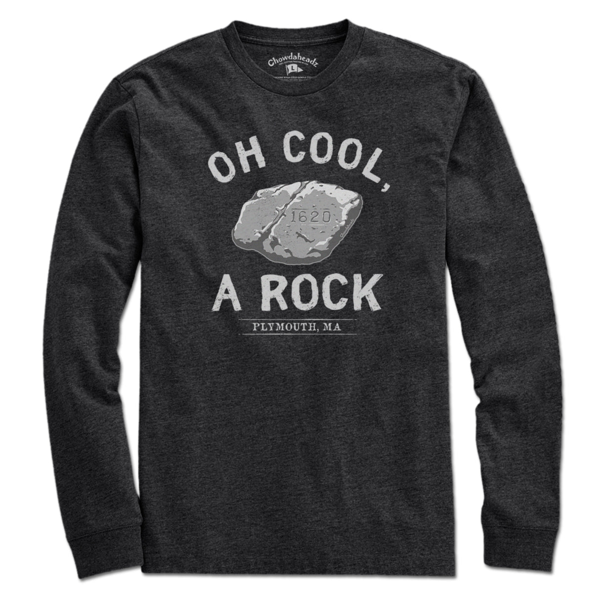 Oh Cool A Rock Plymouth MA T-Shirt - Chowdaheadz