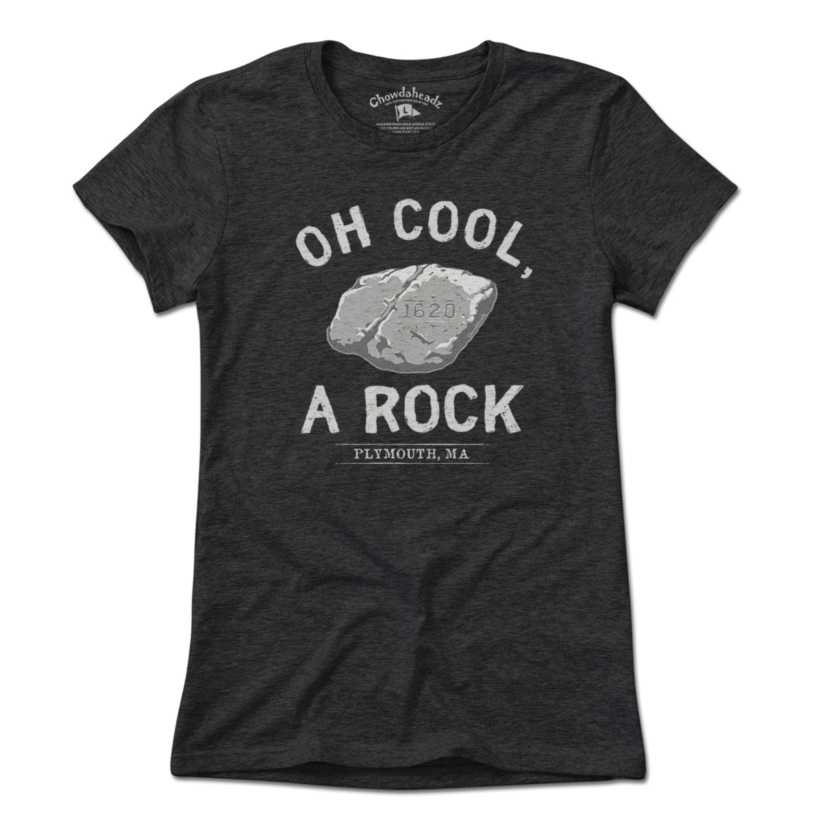 Oh Cool A Rock Plymouth MA T-Shirt - Chowdaheadz