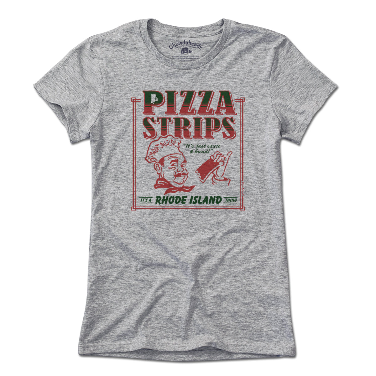 Pizza Strips T-Shirt - Chowdaheadz