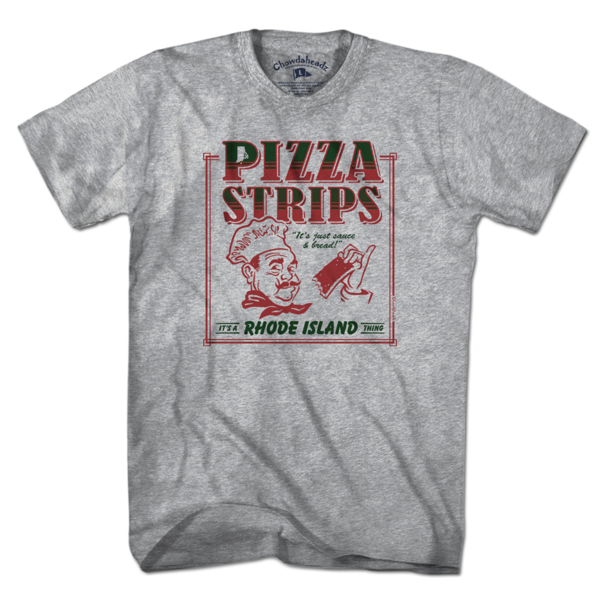 Pizza Strips T-Shirt - Chowdaheadz