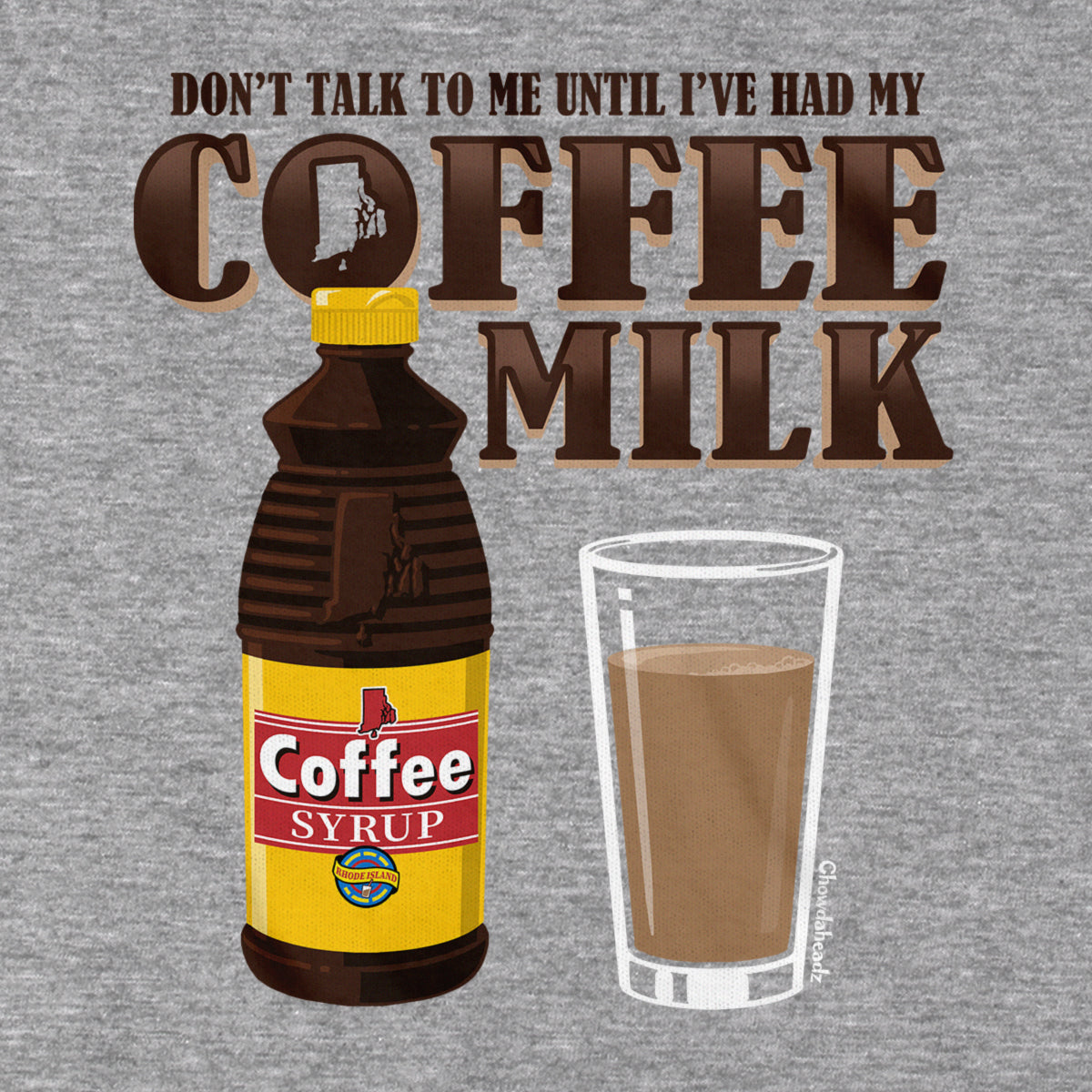 Coffee Milk Youth T-Shirt - Chowdaheadz