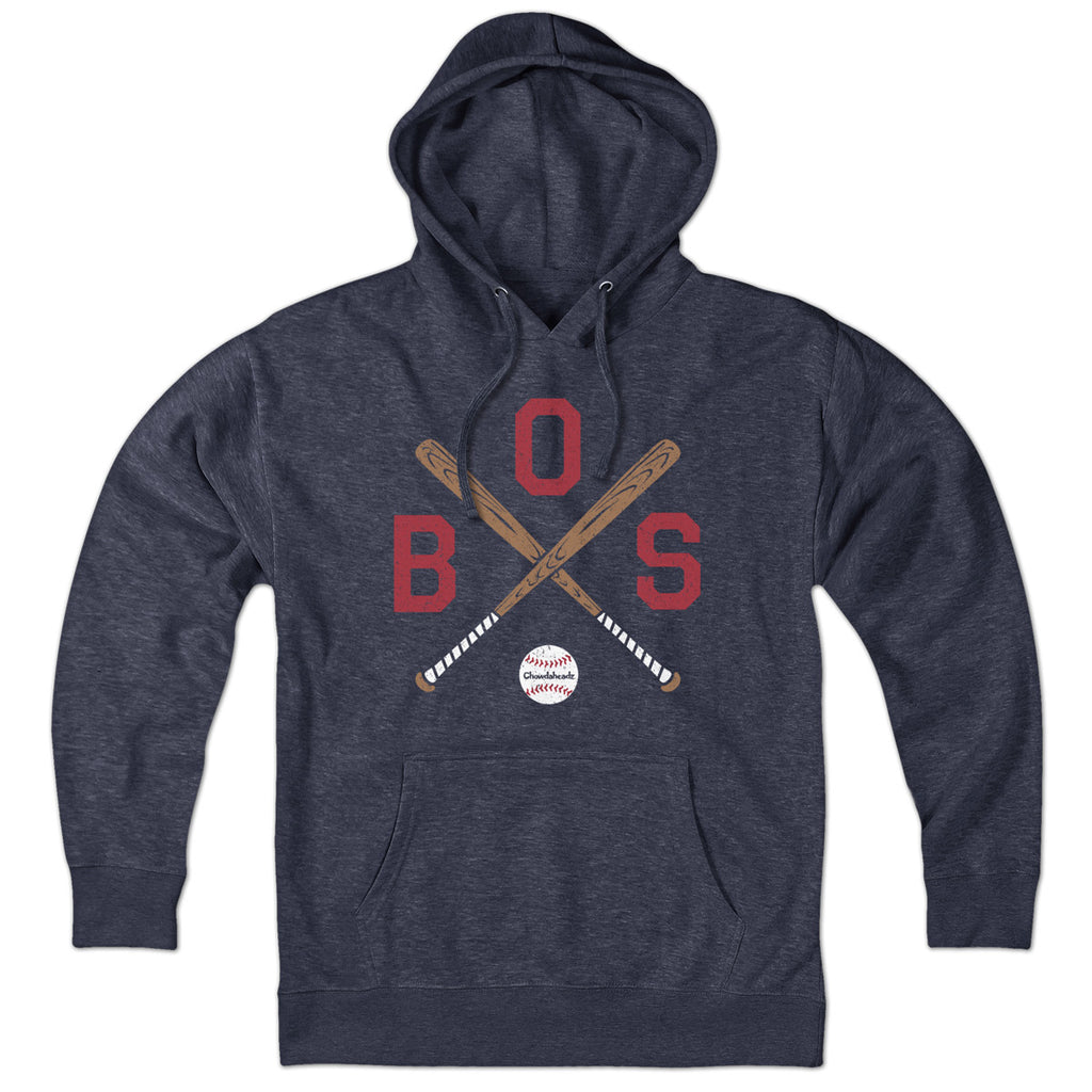BOS Cross Bats Hoodie - Chowdaheadz