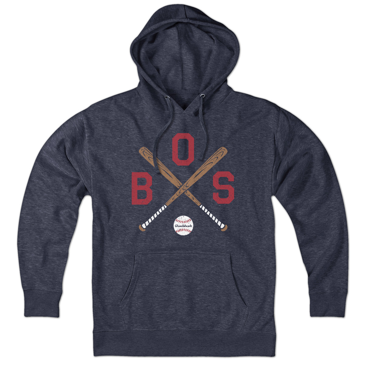 BOS Cross Bats Hoodie - Chowdaheadz