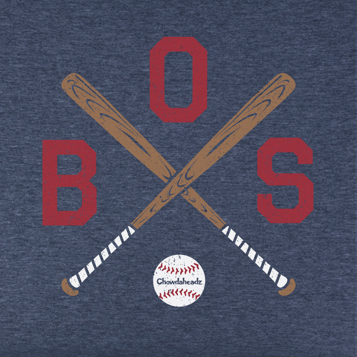 BOS Cross Bats Youth T-Shirt - Chowdaheadz
