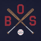 BOS Cross Bats Youth Hoodie - Chowdaheadz