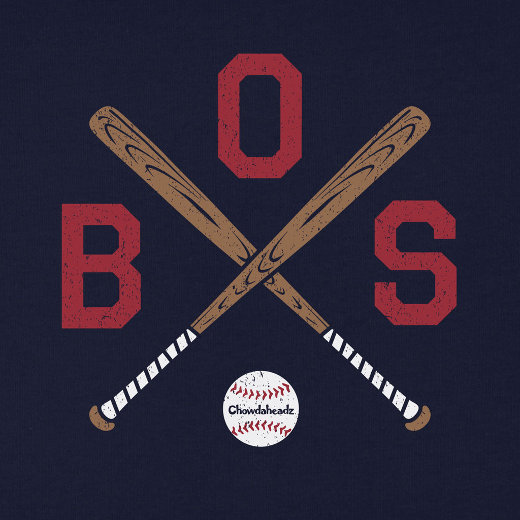 BOS Cross Bats Youth T-Shirt - Chowdaheadz