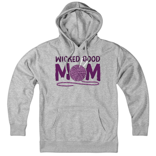 Wicked Good Mom Yarn Hoodie