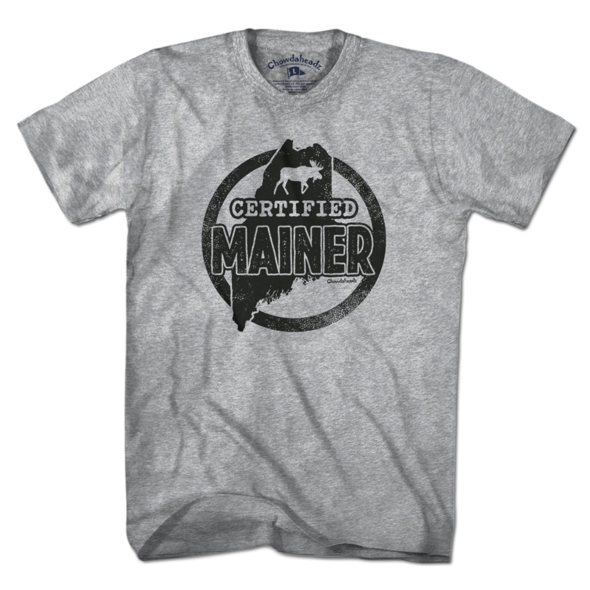 Certified Mainer T-Shirt - Chowdaheadz