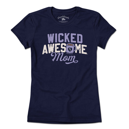 Wicked Awesome Mom Coffee T-Shirt