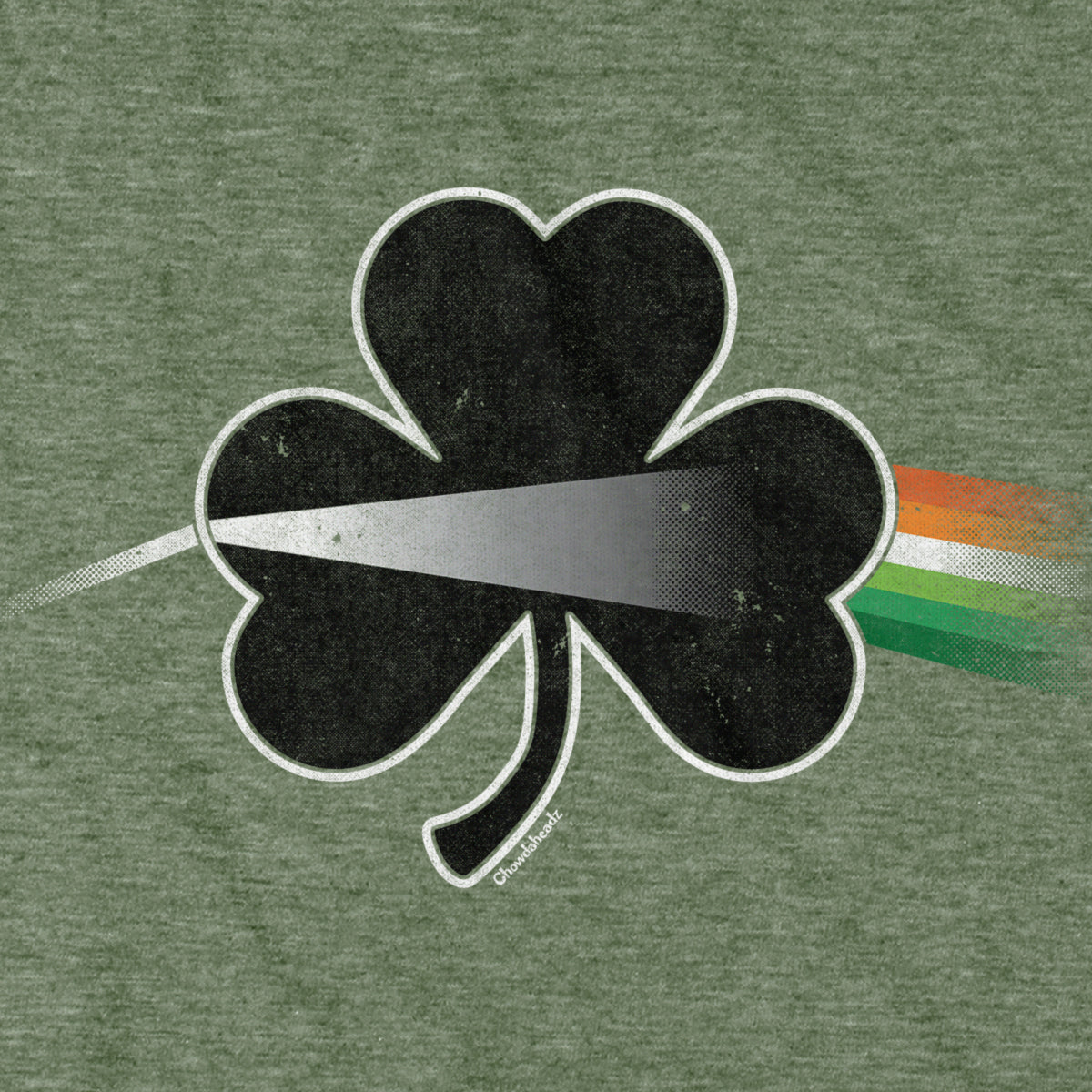 Dark Side of The Shamrock T-Shirt - Chowdaheadz