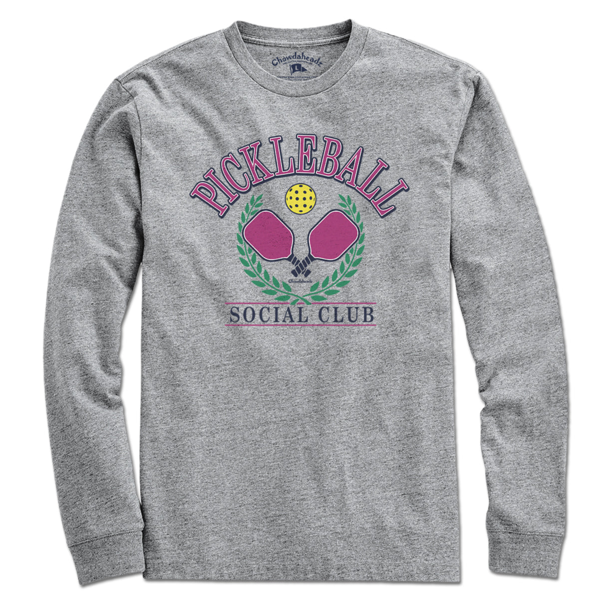 Pickleball Social Club T-Shirt - Chowdaheadz
