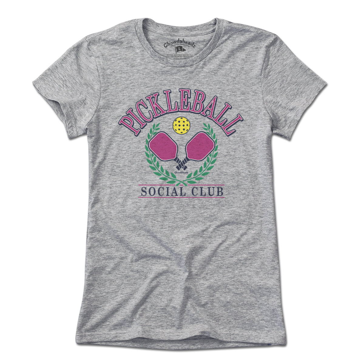 Pickleball Social Club T-Shirt - Chowdaheadz
