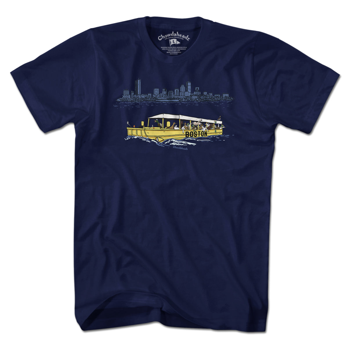 Ducks On a Boat T-Shirt - Chowdaheadz