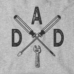 DAD Emblem with Tools Hoodie - Chowdaheadz
